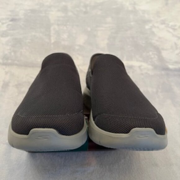 Sketchers Go Walk Mens Slip-Ins Extra Wide Width Gray 12 New Without Tags - Picture 7 of 12